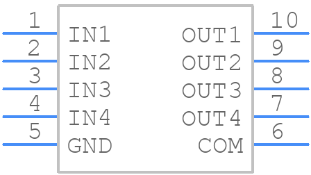 TPM2001 - 3Peak Incorporated - PCB symbol