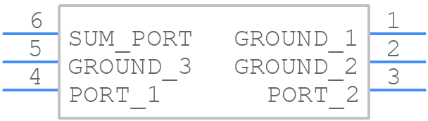 LRPS-2-25J - Mini-Circuits - PCB symbol