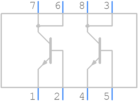 PBSS4160PANS-QX - Nexperia - PCB symbol