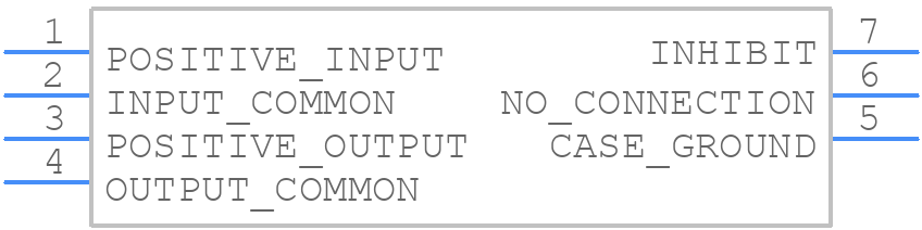 MCH2805S/883 - Crane Aerospace & Electronics Power Solutions - PCB symbol
