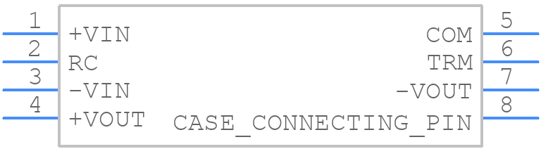 SUCW62415C-C - Cosel - PCB symbol