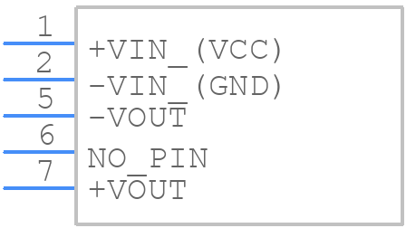 TMV2-1215SHI - Traco Power - PCB symbol