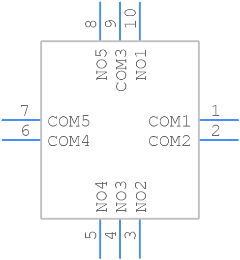 K1-1210UN-01 - HRO - PCB symbol