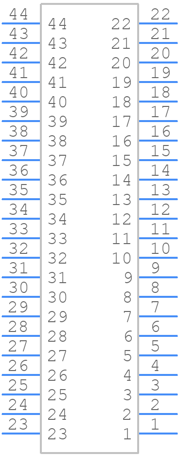 M55302/63-B44X - INCON - PCB symbol