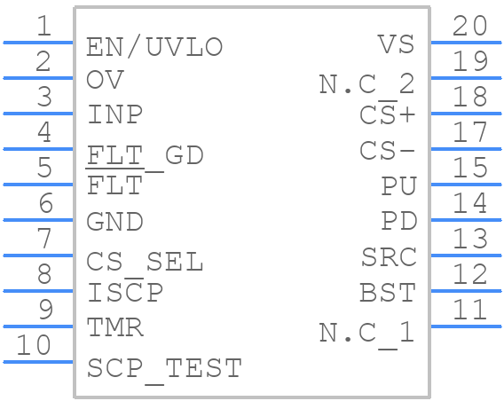 TPS48000QDGXRQ1 - Texas Instruments - PCB symbol