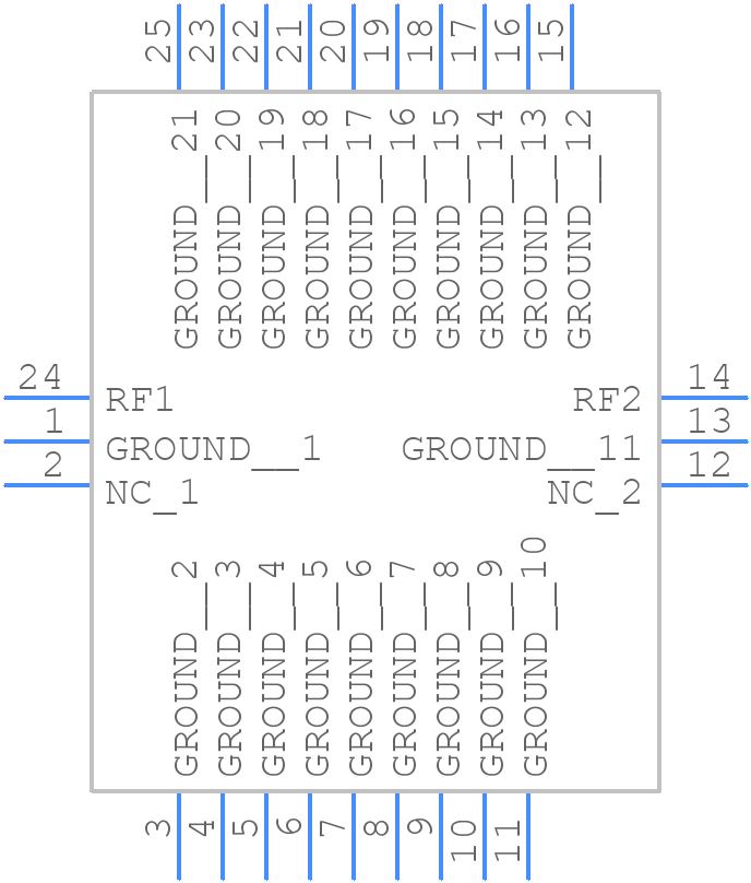 LPF-BV11R5-10W+ - Mini-Circuits - PCB symbol