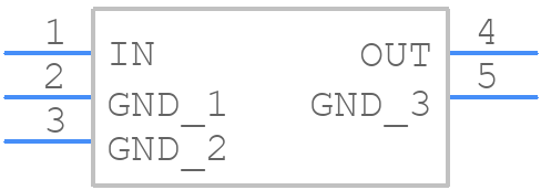 BF2000LA - RFMi - PCB symbol