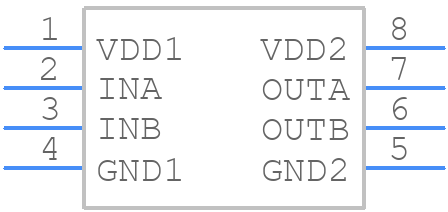 2DIB0411FXUMA1 - Infineon - PCB symbol