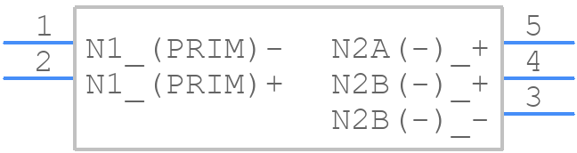 B78541A2525A003 - TDK - PCB symbol