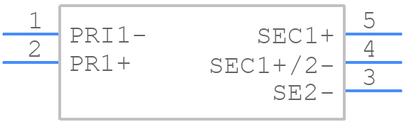 B78541A2526A003 - TDK - PCB symbol