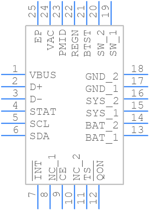 RT9471DGQW - RICHTEK - PCB symbol