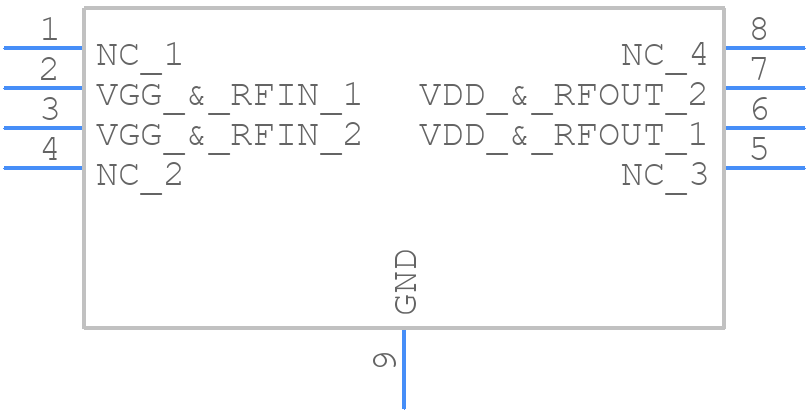 TA9410E - Tagore Technology - PCB symbol
