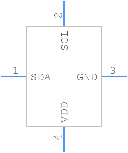 MLX90641KSF-BCB-000-SP - Melexis - PCB symbol