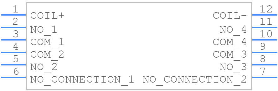 S412V - Panasonic - PCB symbol