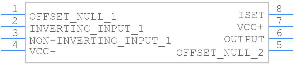 TS271ACN - STMicroelectronics - PCB symbol