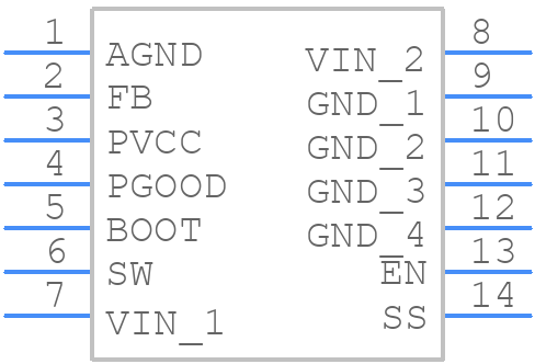 RT6239AHGQUF - RICHTEK - PCB symbol