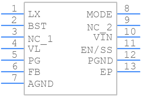 XC9702A75C6R-G - Torex - PCB symbol