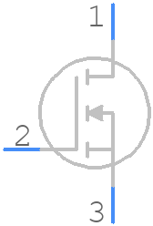 DMN31D5UFZ-7B - Diodes Incorporated - PCB symbol