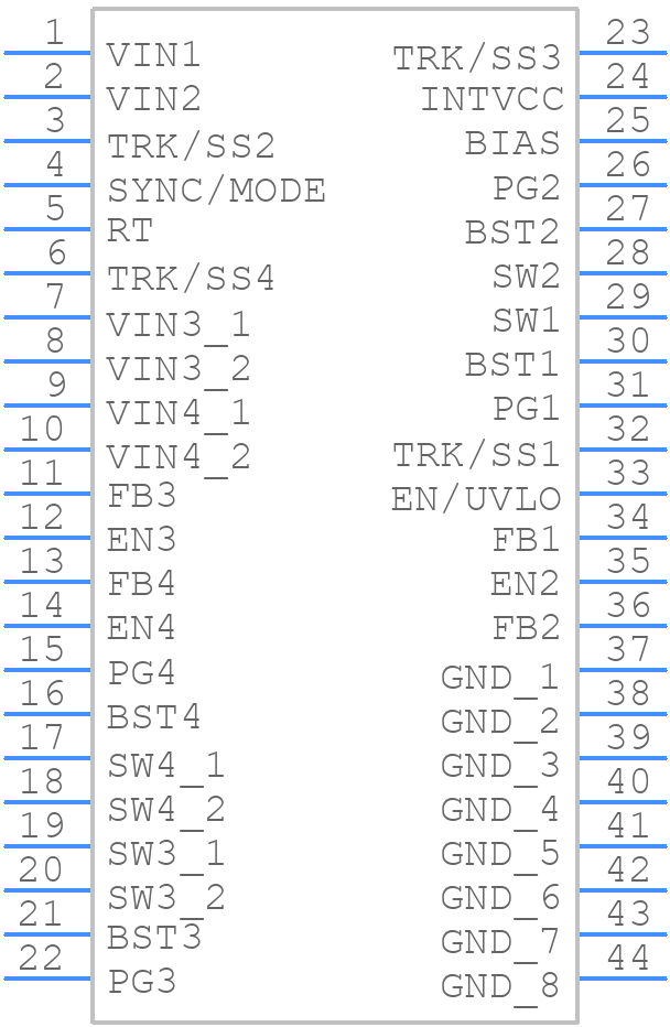 LT8685SRV#TRPBF - Analog Devices - PCB symbol