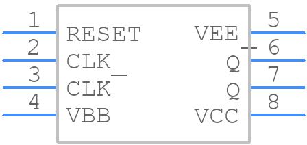 MC100LVEL33DR2 - onsemi - PCB symbol