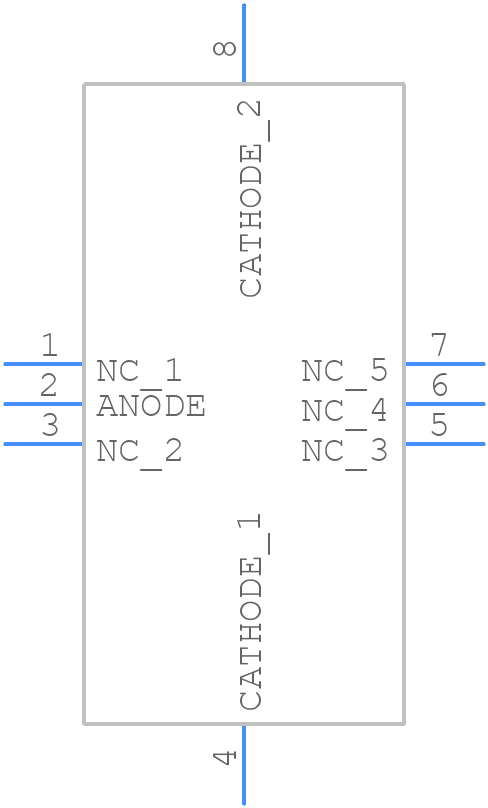 MTSM4501SMR2-UBS - Marktech Optoelectronics - PCB symbol