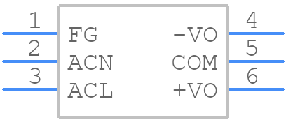 AC025-D05 - Adam Tech - PCB symbol
