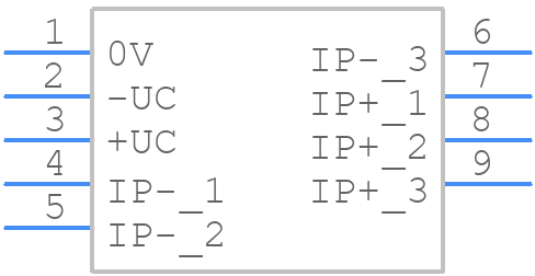 LA 150-TP/SP1 - LEM - PCB symbol