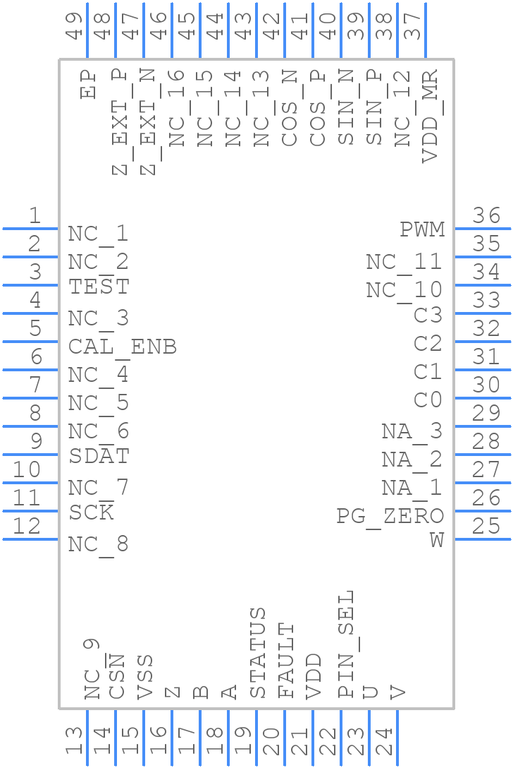 MT6728 - NOVOSENSE - PCB symbol