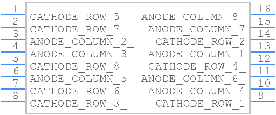MOA20UB018GJ - Paralight - PCB symbol