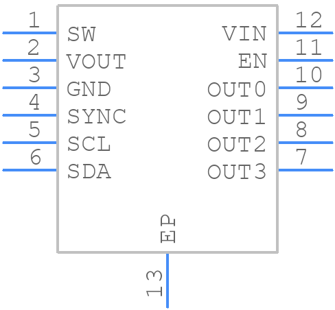 LP5811BDRRR - Texas Instruments - PCB symbol
