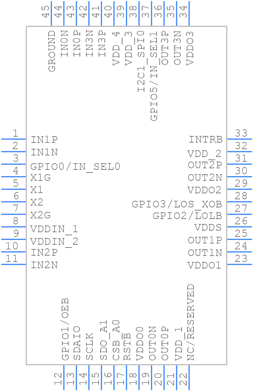 SIT95210 - SiTime - PCB symbol
