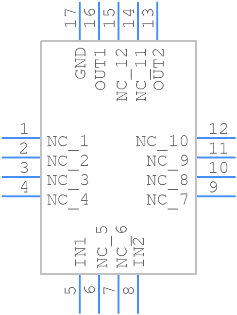 CGY2106XHV/C1 - OMMIC - PCB symbol