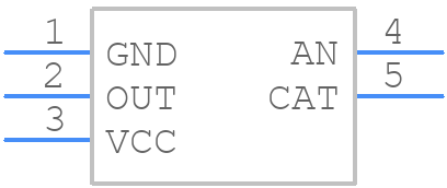 ISOM8711DFFR - Texas Instruments - PCB symbol
