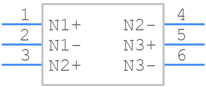 T60405-S6123-X310 - Vacuumschmelze - PCB symbol