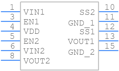 RT9740AGQW - RICHTEK - PCB symbol