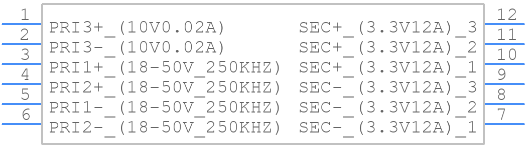 PA1692NL - Yageo Group - PCB symbol