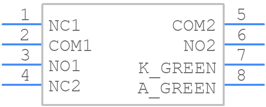 WBL2UEEGQR05CLR - E-Switch - PCB symbol