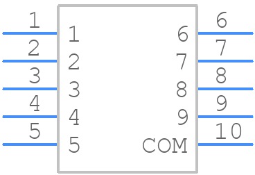 KC19A10.001NPS - E-Switch - PCB symbol