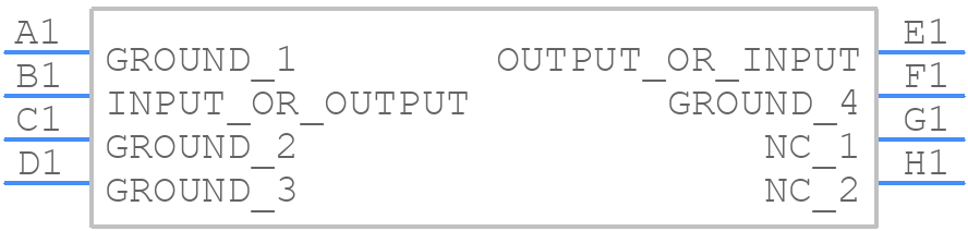 TC0643A - TAI-SAW Technology - PCB symbol