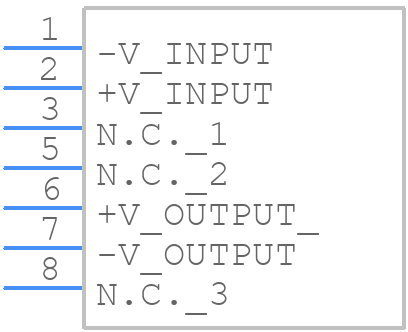 AM1GU-1212SH30LPZ - aimtec - PCB symbol