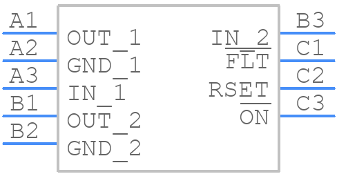 SLG59H1343C - Renesas Electronics - PCB symbol
