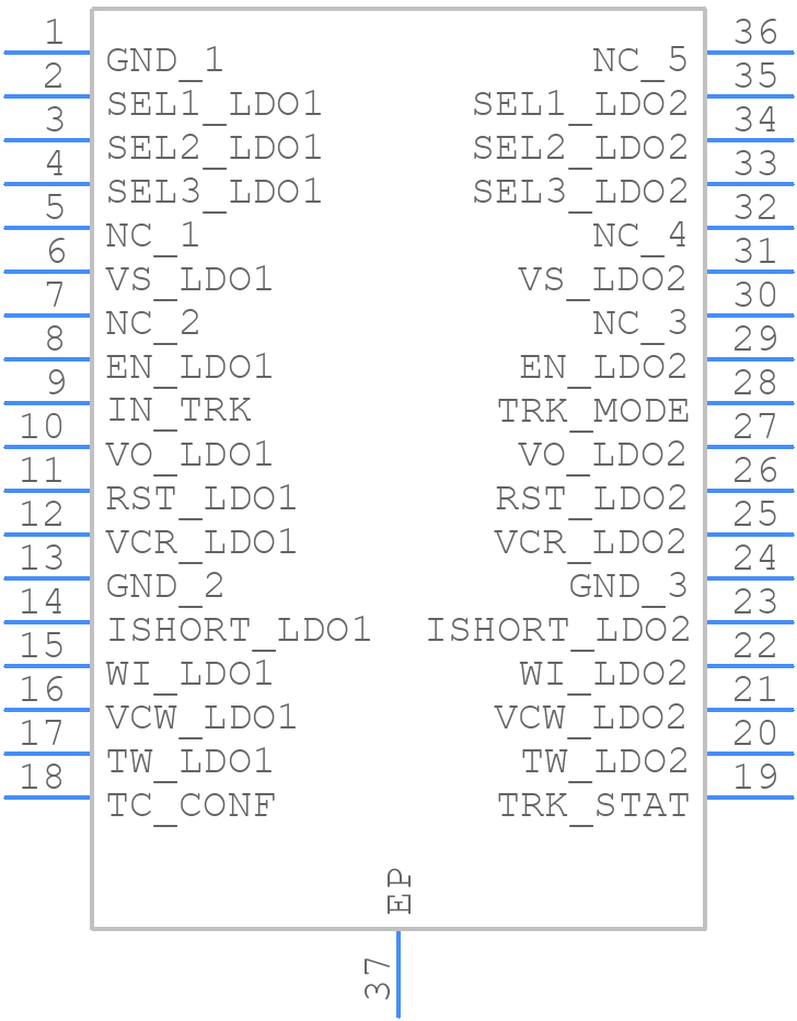 L99VR02XP-TR - STMicroelectronics - PCB symbol