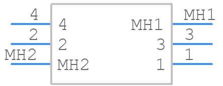 MPH-4V - Daito - PCB symbol