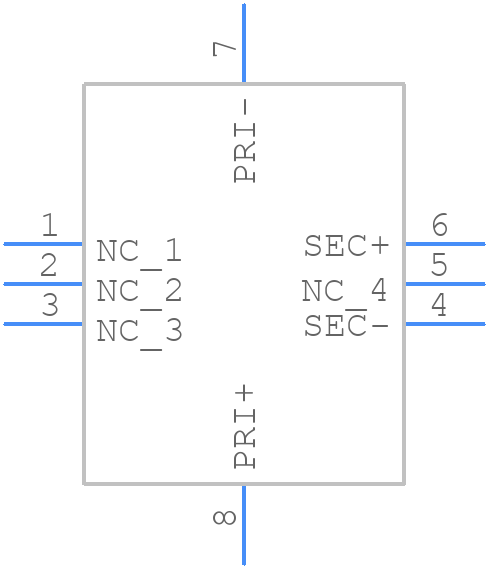 CST1-060LC - COILCRAFT - PCB symbol