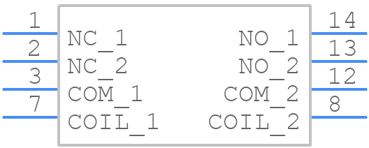 DIL05-2C90-63L - STANDEXMEDER - PCB symbol