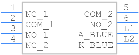 TL2205OABPBB - E-Switch - PCB symbol