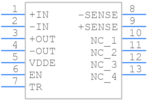 DCM3414B50M53C2M05 - VICOR - PCB symbol