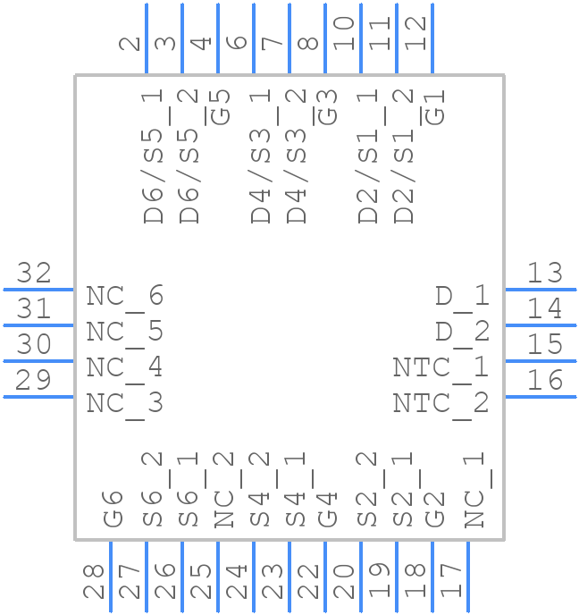 MSCSM170TAM45CT3AG - Microchip - PCB symbol