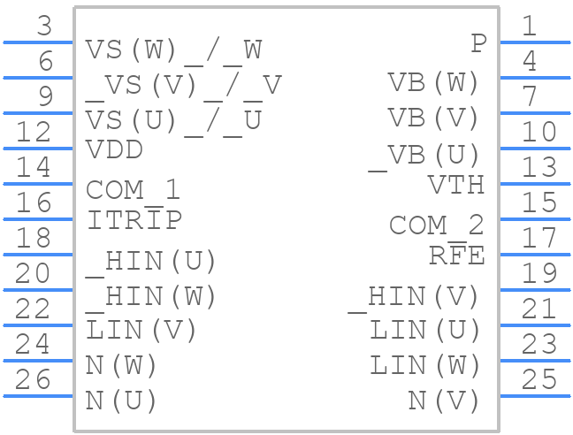 IM393M6FXKLA1 - Infineon - PCB symbol