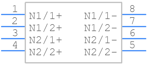 SRF1360-102Y - Bourns - PCB symbol